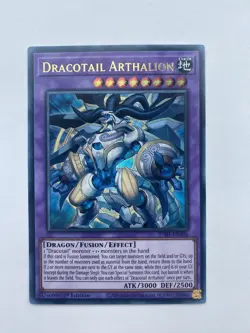 Yugioh - Dracotail Arthalion - Ultra Rare JUSH-EN006 NM - Image 1