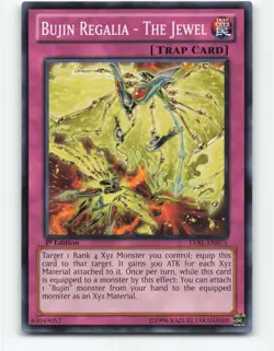 Bujin Regalia - The Jewel LVAL-EN075 1st Edition YuGiOh Card - Image 1