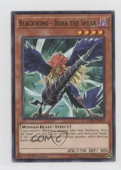Blackwing - Bora the Spear 1st Ed. YuGiOh Legendary Duelists: White Dragon Abyss - Image 1