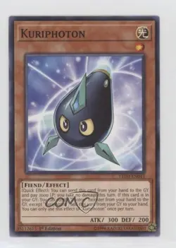 Kuriphoton 1st Ed. YuGiOh Legendary Duelists: White Dragon Abyss #LED3-EN043 - Image 1