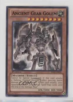 Ancient Gear Golem 1st Ed. YuGiOh Battle Pack 2: War of the Giants #BP02-EN035 - Image 1