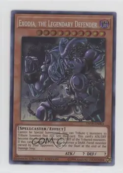Exodia the Legendary Defender 1st Ed. YuGiOh Gold Sarcophagus Tin Mega Pack - Image 1