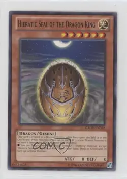 Hieratic Seal of the Dragon King Unlimited YuGiOh Galactic Overlord #GAOV-EN082 - Image 1