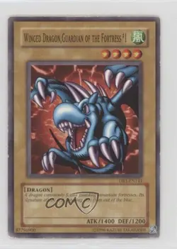 Winged Dragon Guardian of the Fortress YuGiOh Dark Beginning 1 #DB1-EN141 2004 - Image 1