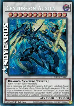CENTUR-ION AUXILA • Segreta Prismatica SP • MP25 EN068 • 1Ed • Yugioh! ANDYCARDS - Image 1