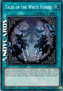 TALES OF THE WHITE FOREST • Segreta Prismatica • MP25 EN092 • 1Ed • Yugioh! - Image 1