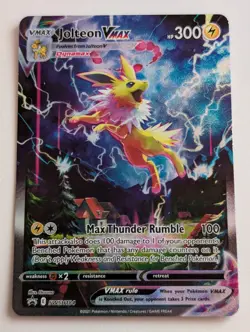 Jolteon VMAX SWSH184 Sword & Shield Promo Cards Holo Pokemon TCCG NM - Image 1
