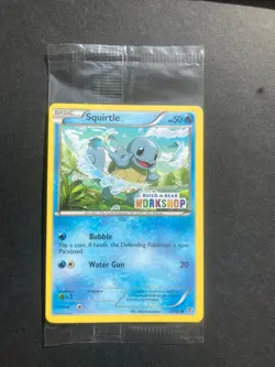 Pokemon Squirtle 14/101 Build-A-Bear Workshop Stamped Promo Card New & Sealed - Image 1