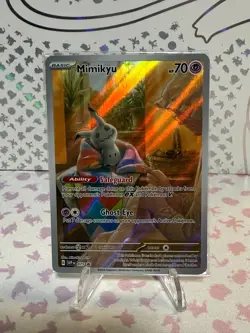 Mimikyu SVP 075 Sealed Promo Pokemon Card Paldean Fates NM - Image 1