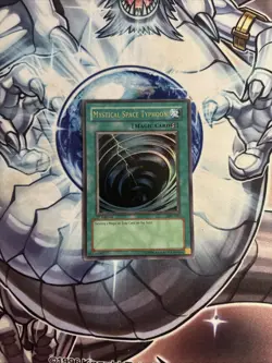 Mystical Space Typhoon MRL-047 1st Edition Yu-Gi-Oh Card Ultra Rare LP/VLP (AYL) - Image 1