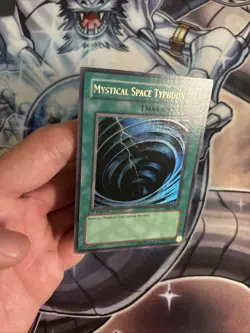 Mystical Space Typhoon MRL-047 1st Edition Yu-Gi-Oh Card Ultra Rare LP/VLP (AYL) - Image 3