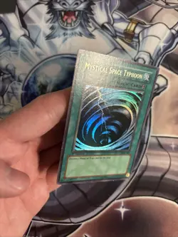 Mystical Space Typhoon MRL-047 1st Edition Yu-Gi-Oh Card Ultra Rare LP/VLP (AYL) - Image 5