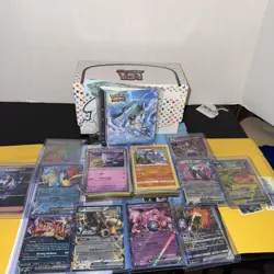 Pokemon 50 Card Lot HOLO/REV Holo + 3 Ultra Rares - 1 Mini Binder , ShippingFree - Image 1