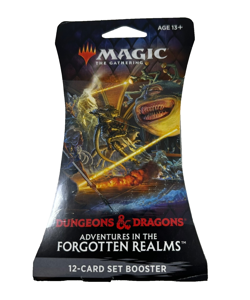 MTG Dungeons and Dragons Adventures in the Forgotten Realms 12 Card Set Booster - Image 1