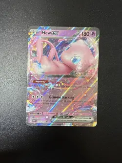 Mew ex 151/165 Double Rare 151 Set Pokemon Card NM - Image 1