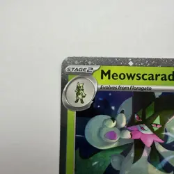 Meowscarada 018/159 Cosmos Holo Rare Journey Together Pokemon TCG Near Mint Card - Image 2