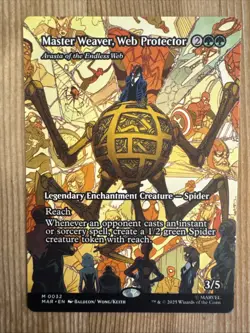 Master Weaver, Web Protector - Borderless - Eternal Legal - MAR - EN - NM - 0032 - Image 1