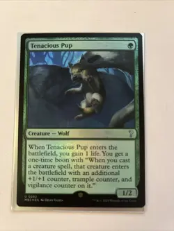 1x MTG MB2 Tenacious Pup, Near Mint Foil - Image 1