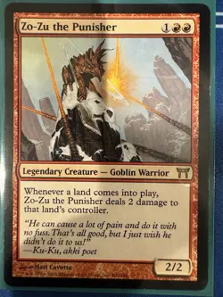 Zo-Zu the Punisher Champions of Kamigawa Regular - Image 1