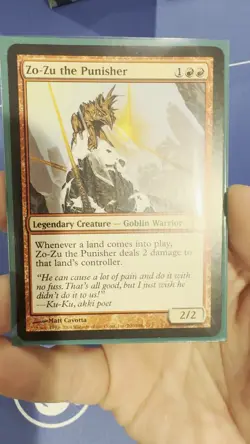 Zo-Zu the Punisher Champions of Kamigawa Regular - Image 2