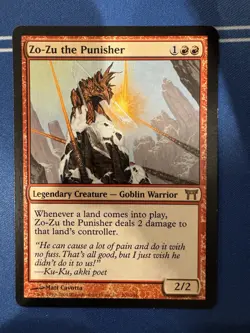 Zo-Zu the Punisher Champions of Kamigawa Regular - Image 3