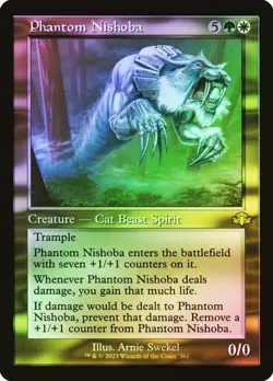 Phantom Nishoba FOIL RETRO - 361 - Rare - Dominaria Remastered DMR MTG - Image 1