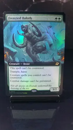 Frenzied Baloth (Extended Art) Foil #0342 - Edge of Eternities (EOE) - Image 1