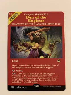 MTG Den of the Bugbear Adventures in the Forgotten Realms 351 Regular Rare x1 NM - Image 1