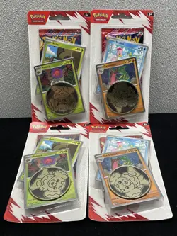Lot of 4: Pokemon TCG: Destined Rivals Blister Packs [2x Gastrodon + 2x Rabsca] - Image 1