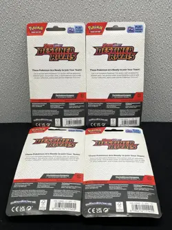 Lot of 4: Pokemon TCG: Destined Rivals Blister Packs [2x Gastrodon + 2x Rabsca] - Image 2