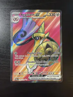 Aegislash ex - 230/182 - SV04: Paradox Rift - Ultra Rare - Pokemon TCG - LP - Image 1