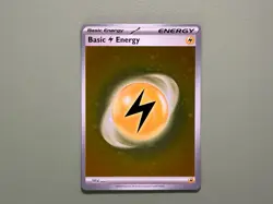 2 Swirls🌀 Basic Electric Energy | Cosmo Holo 004 SVE | Pokemon TCG NM - Image 3