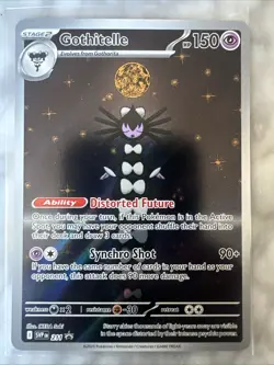 Pokemon TCG Gothitelle SVP 211 Black Star Promo White Flare - Image 1
