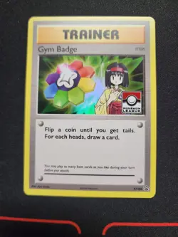 Pokemon Gym Badge XY206 Erika Holo League Promo MP - Image 1