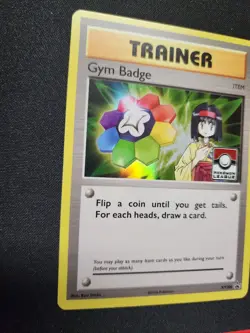 Pokemon Gym Badge XY206 Erika Holo League Promo MP - Image 2