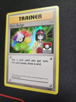 Pokemon Gym Badge XY206 Erika Holo League Promo MP - Image 3