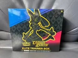 POKEMON TCG CROWN ZENITH ELITE TRAINER BOX ETB - NEW SEALED 820650851476 - Image 1
