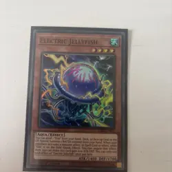 Electric Jellyfish led9-en019 1st Edition (NM+) Super Rare Yu-Gi-Oh! - Image 1