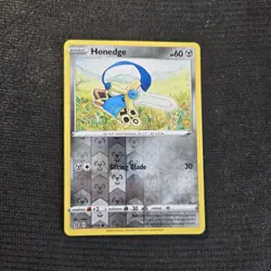 Pokemon TCG Rebel Clash Honedge Reverse Holo Card 133/192 - Image 1