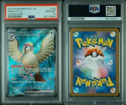 Pokemon card Pidgeot Sequential Japan anime manga card battle game PSA10 - Image 1