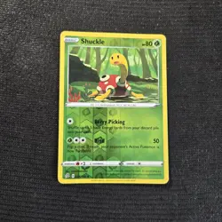 Pokemon TCG Rebel Clash Shuckle Reverse Holo Card 5/192 - Image 1