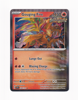 Gouging Fire 038/191 Surging Sparks 2024 Holo Rare Pokemon Card Near Mint NM - Image 1