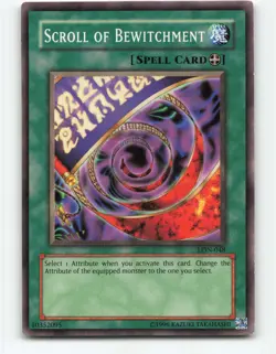 Scroll of Bewitchment LON-048 YuGiOh Card - Image 1