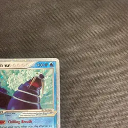 Walrein ex 99/108 EX Power Keepers Pokemon Card Holo Foil Rare MP - Image 2