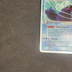 Walrein ex 99/108 EX Power Keepers Pokemon Card Holo Foil Rare MP - Image 4