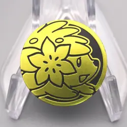 Pokemon Card Game Shaymin Gold Coin NEW Japanese CN065 - Image 1
