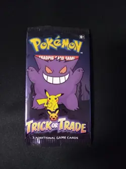 Pokemon TCG 2022 Trick-Or-Trade Booster Pack - 3 Card Pack - Factory Sealed - Image 1