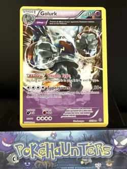 Pokemon Card Golurk 35/98 Ancient Origins Non Holo Rare Near Mint - Image 1