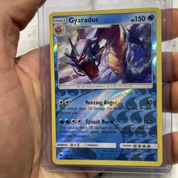Gyarados 33/147 Sm-Burning Shadows Reverse Holo NM Pokemon Nintendo Card Rare - Image 1