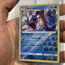 Gyarados 33/147 Sm-Burning Shadows Reverse Holo NM Pokemon Nintendo Card Rare - Image 2